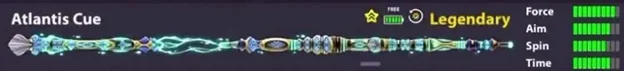 چوب لجندری Atlantis Cue ایت بال پول
